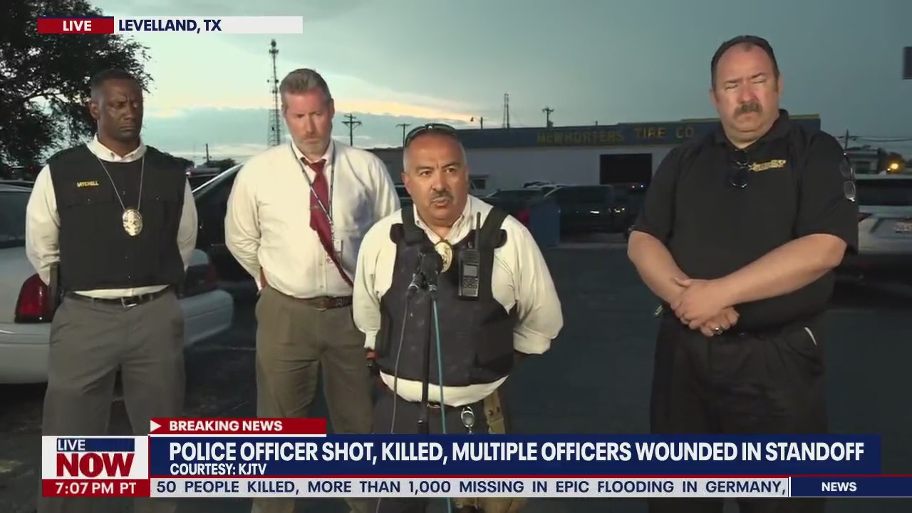 Levelland standoff: Officer shot, multiple officer wounded in standoff