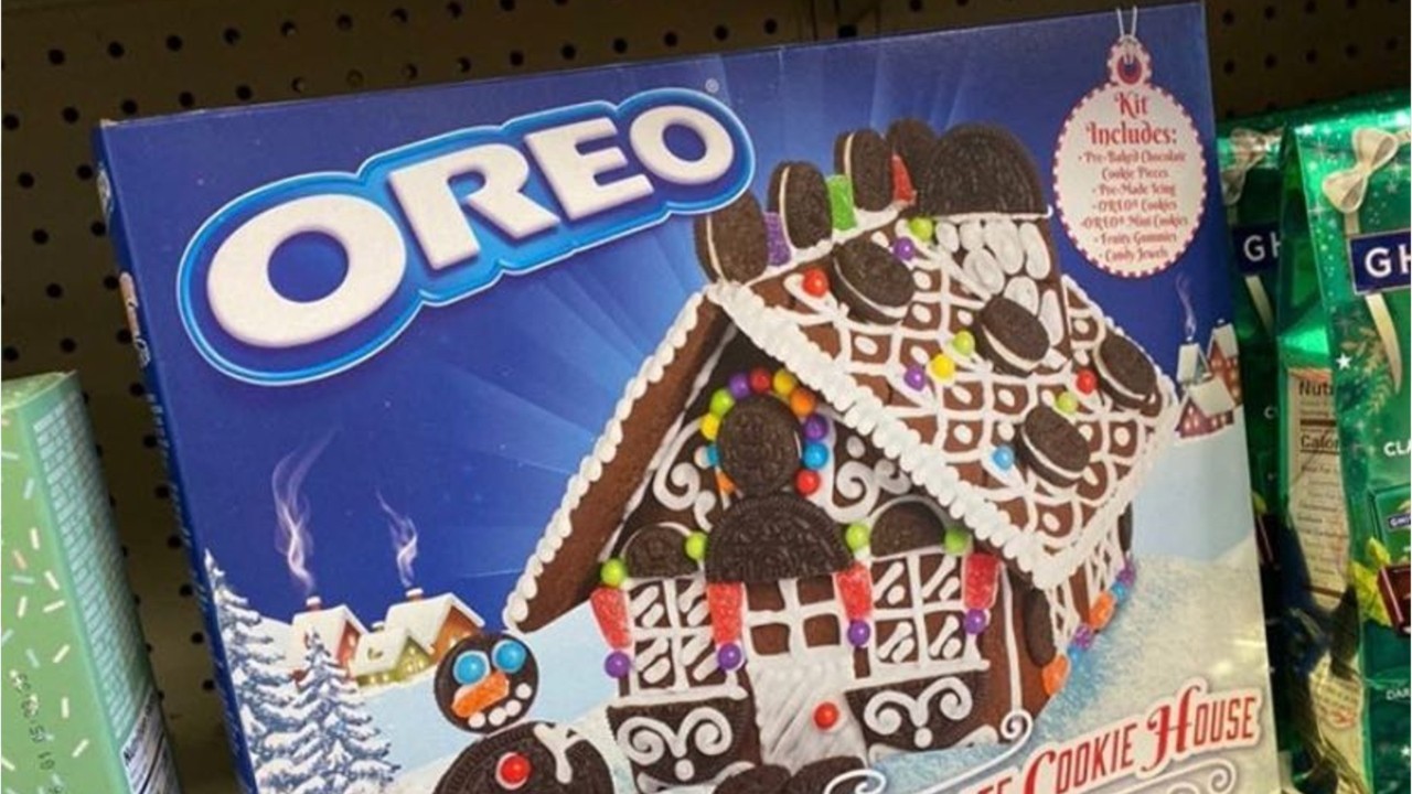 Oreo unveils a cookie house kit for the holidays