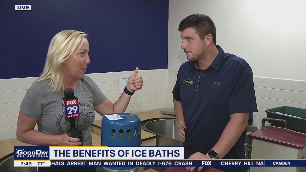 Health benefits of an ice bath