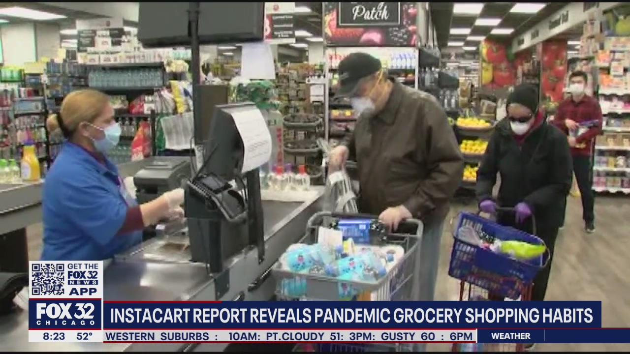 Grocery shopping habits shift amid pandemic