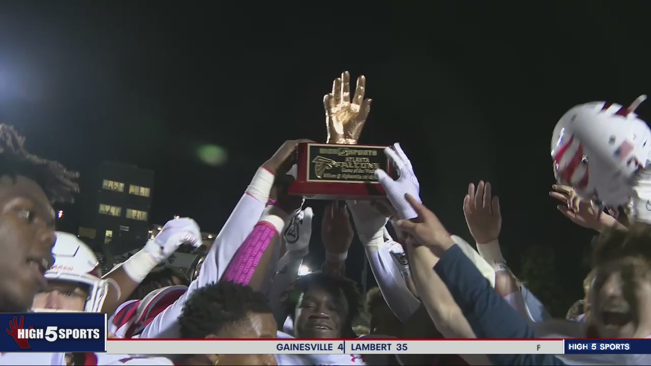 Atlanta Falcons/High 5 Sports Game of the Week: Milton at Alpharetta