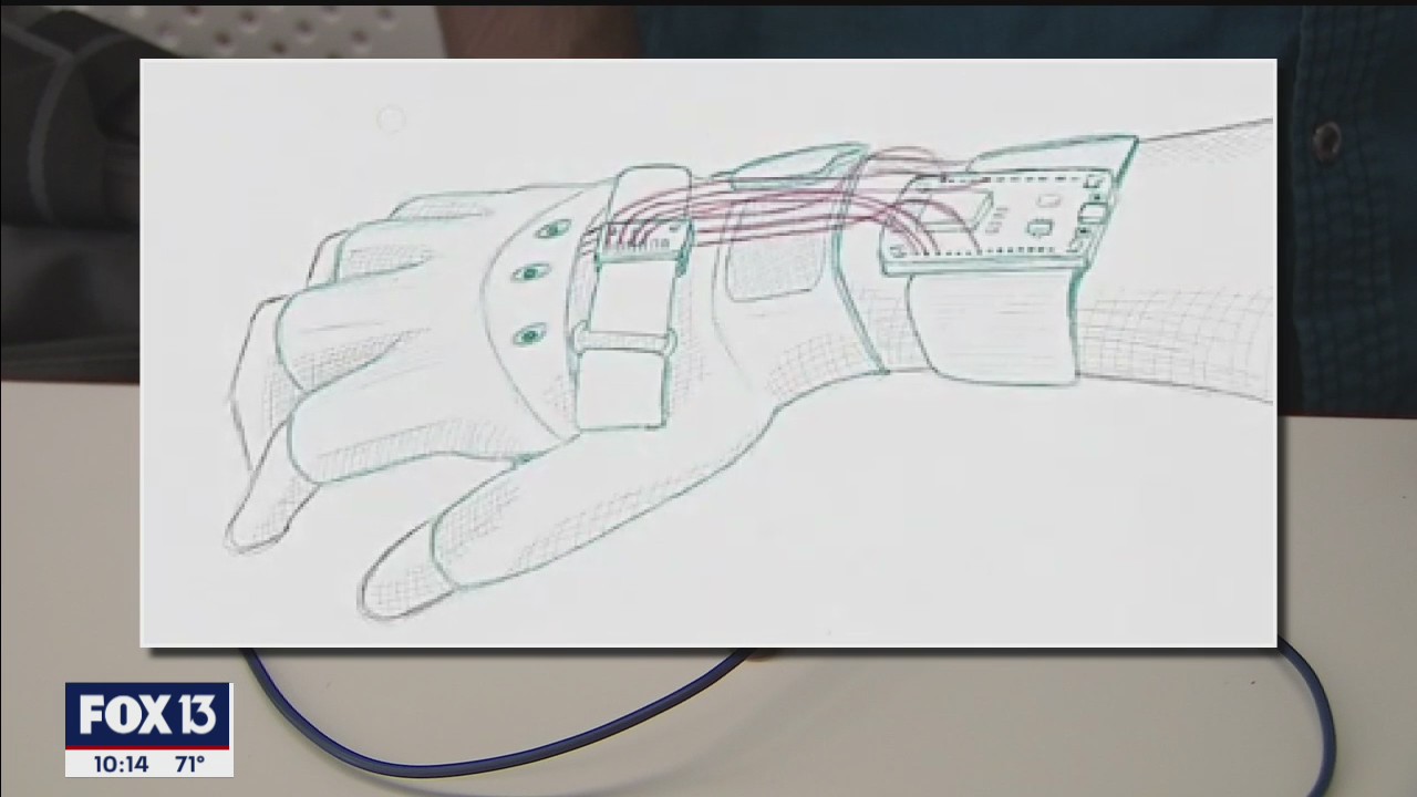 Polytech students develop wearable technology