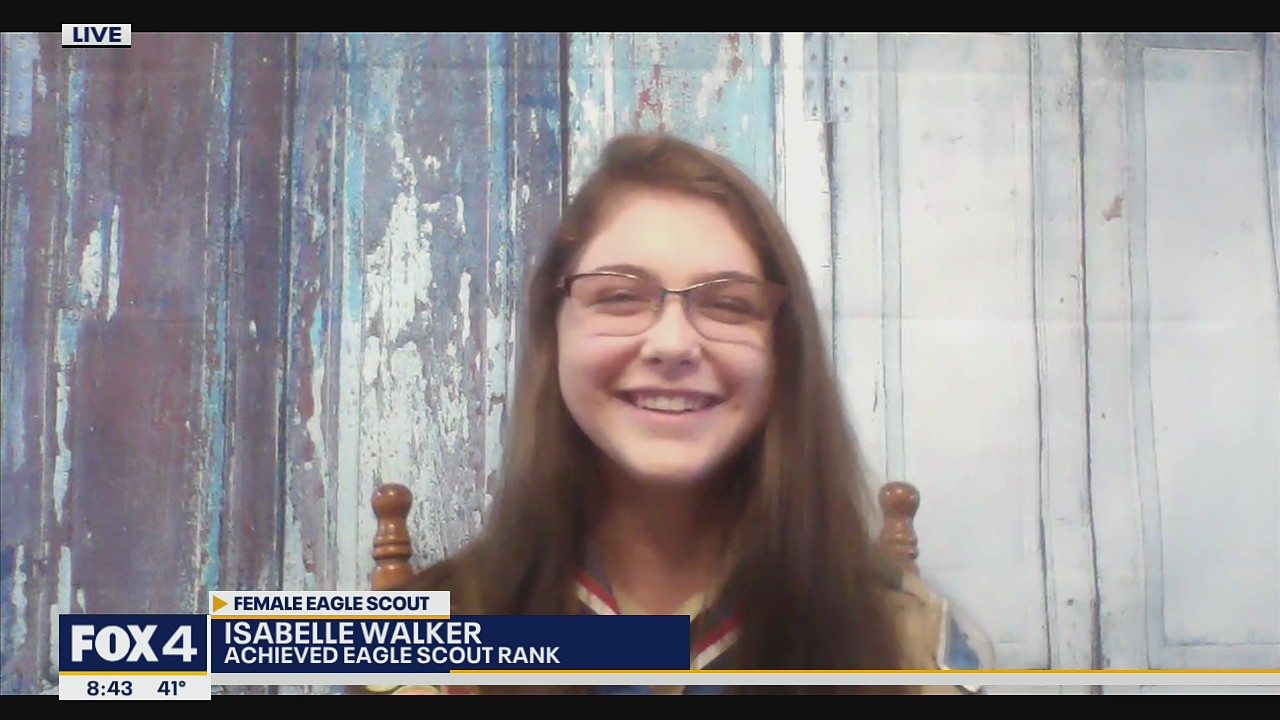Cedar Hill student becomes one of the first female Eagle Scouts