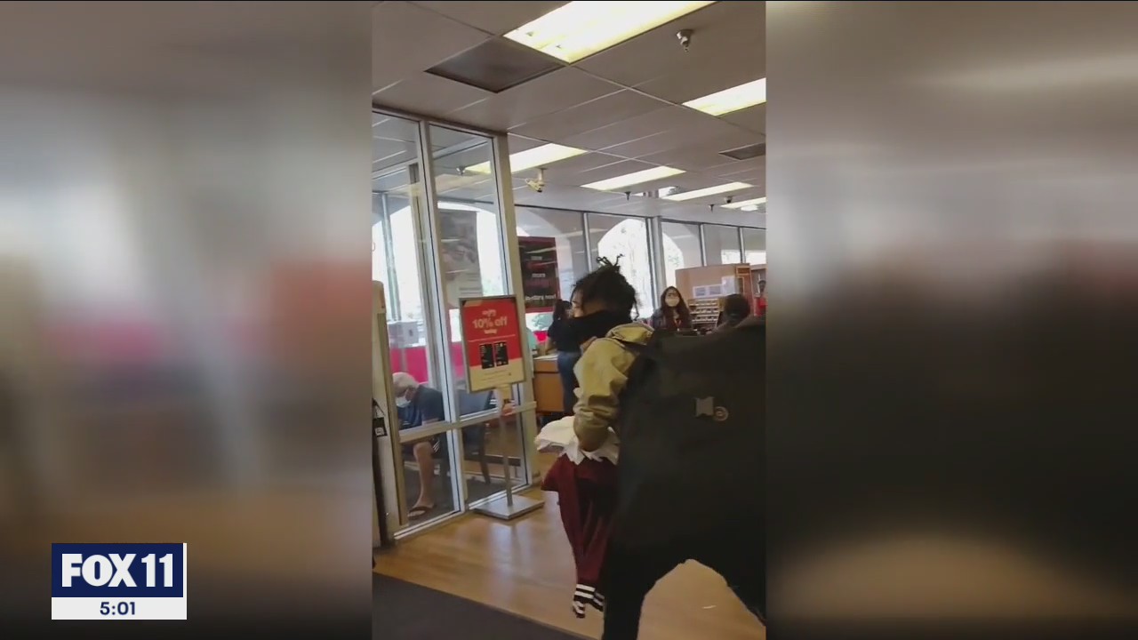 Gov. Newsom cracking down on retail theft; brazen robbery caught on camera at Granada Hills TJ Maxx