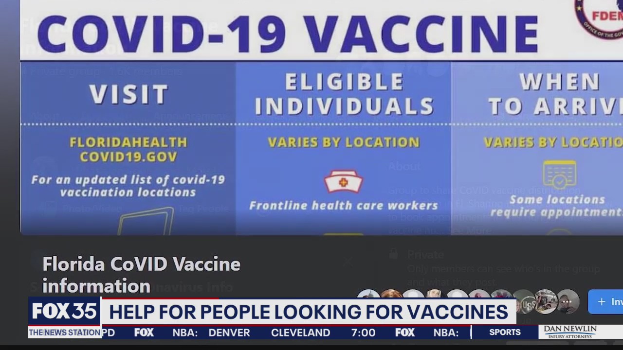 Help for people looking for vaccines