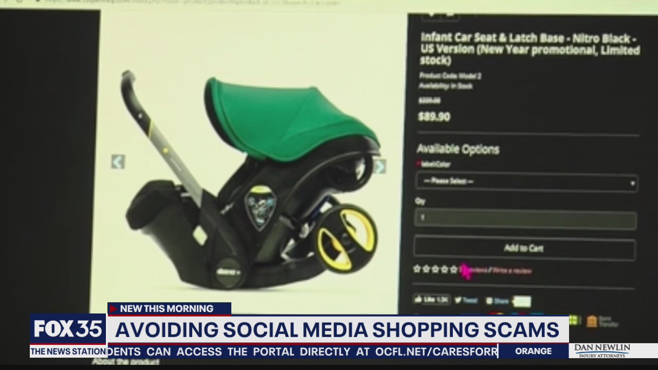 Avoiding social media shopping scams