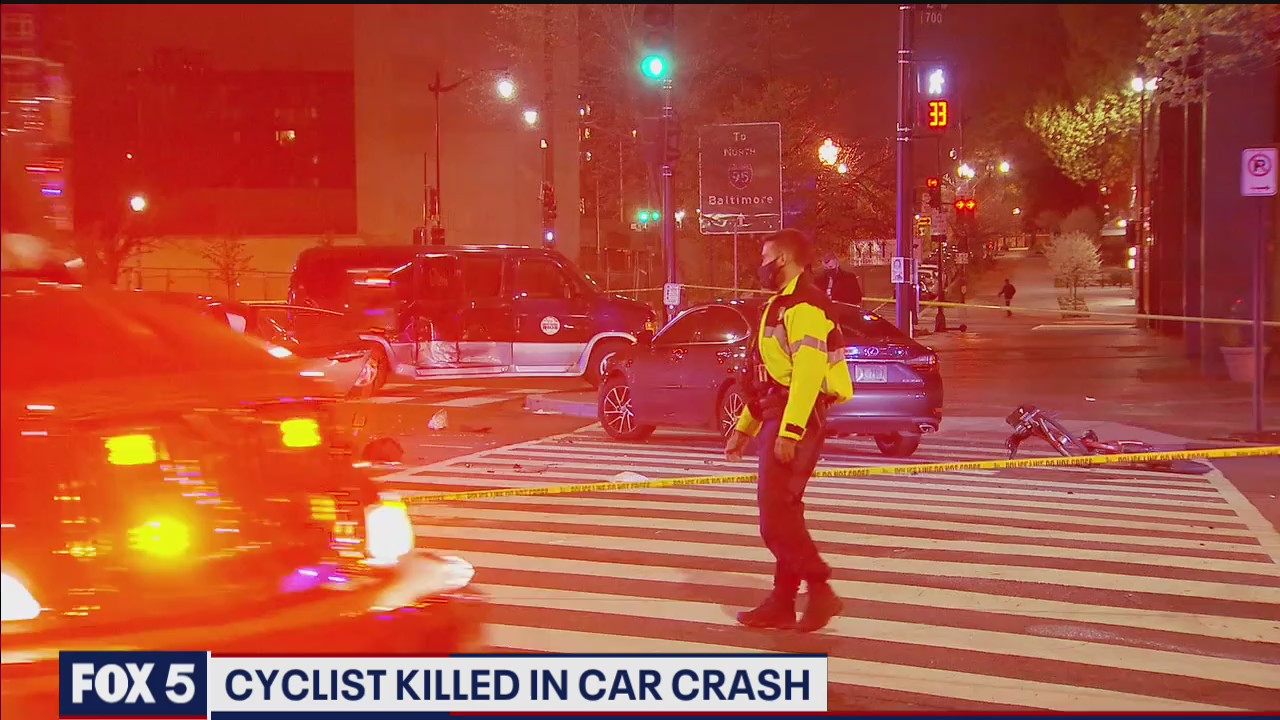 Bicyclist killed in crash on Massachusetts Avenue