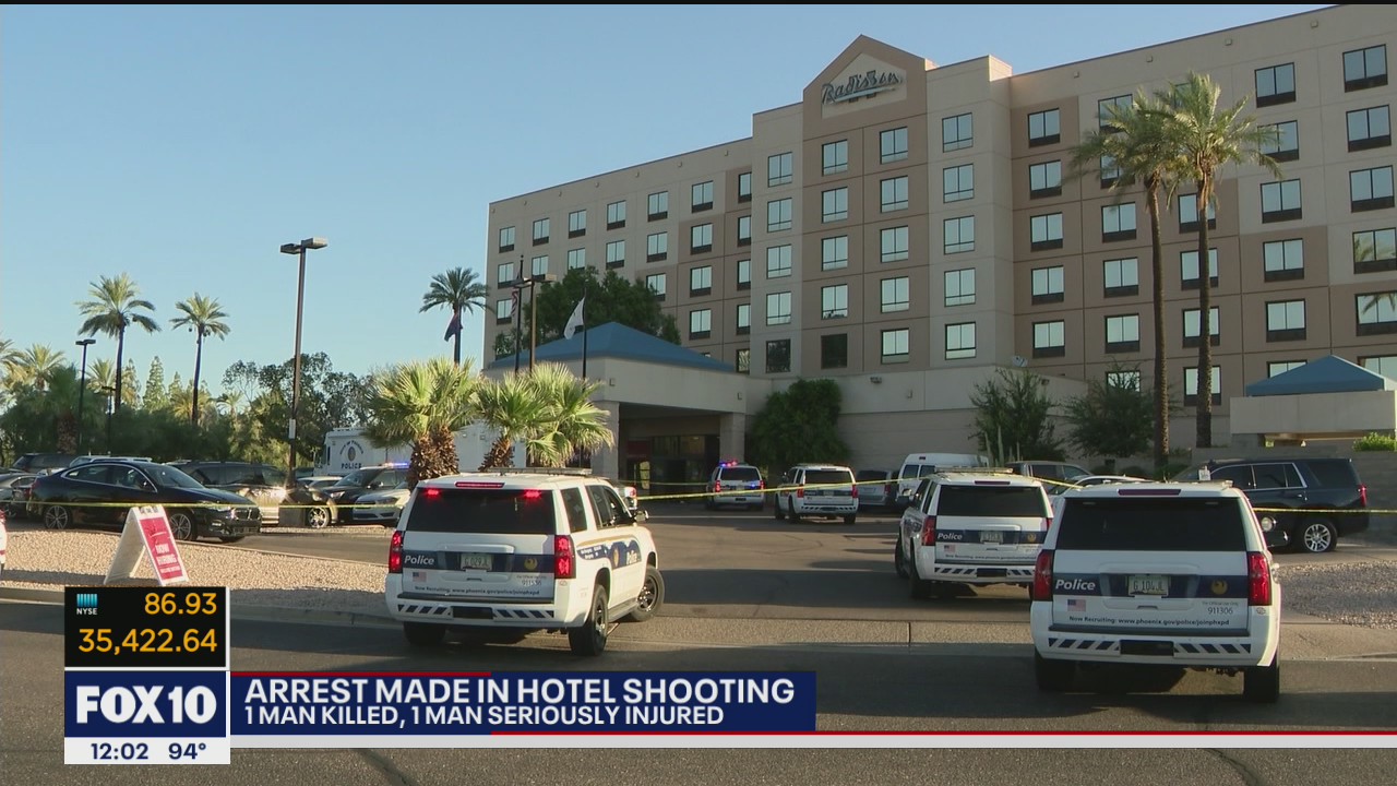Woman arrested in connection to deadly Phoenix hotel shooting