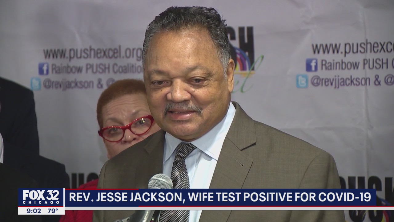 Rev. Jesse Jackson Sr. and wife Jacqueline Jackson hospitalized with COVID-10