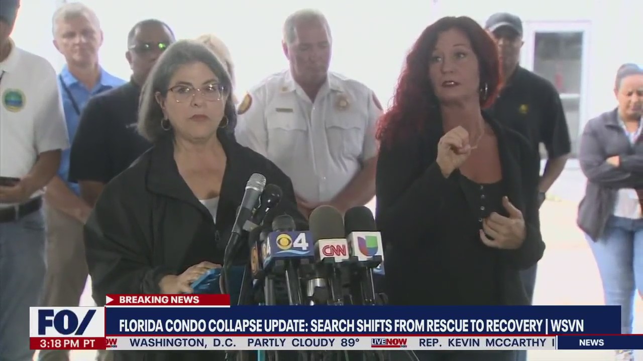 Search & recovery: Florida officials say death toll rises to 54 I LiveNOW from FOX