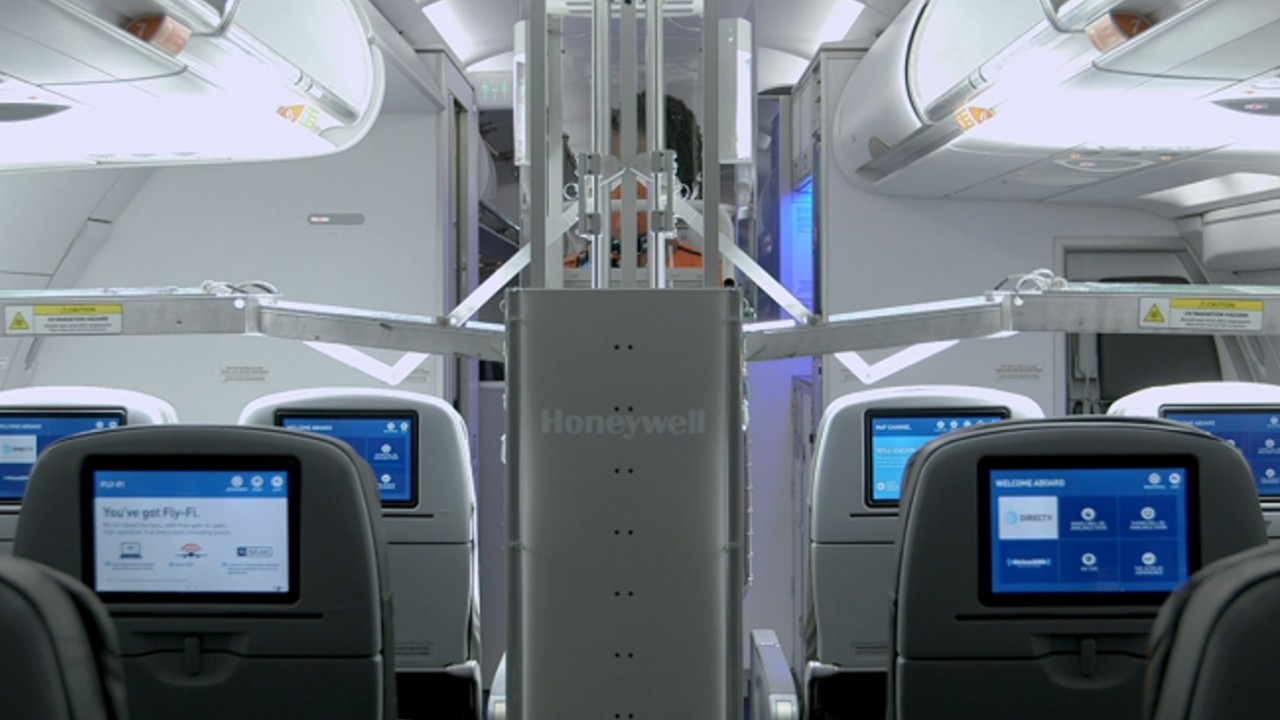 JetBlue deploys ultraviolet cleaning robot for airplanes