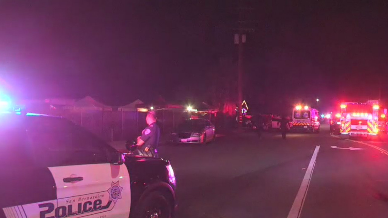 Police investigate double fatal shooting in San Bernardino