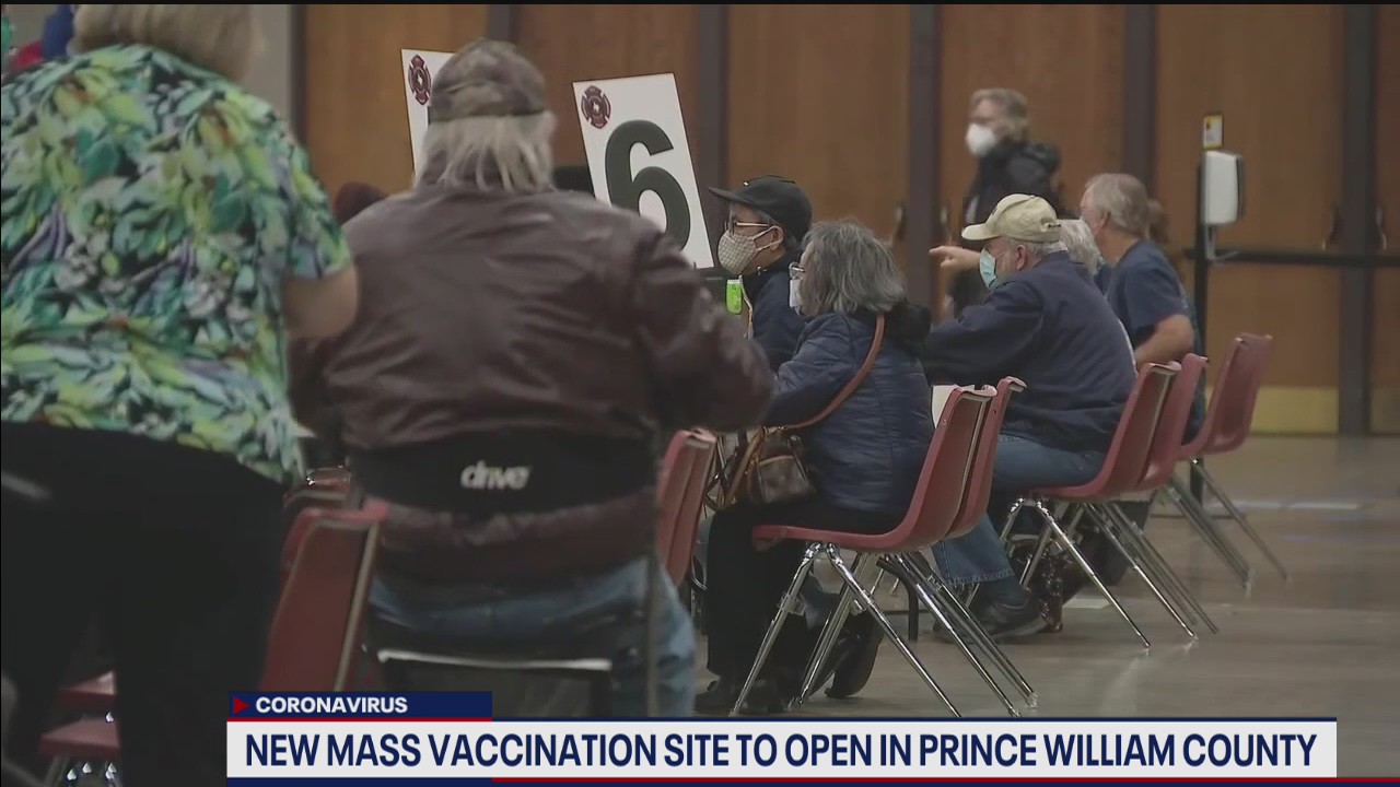 New mass vaccination site opening next week in Prince William County