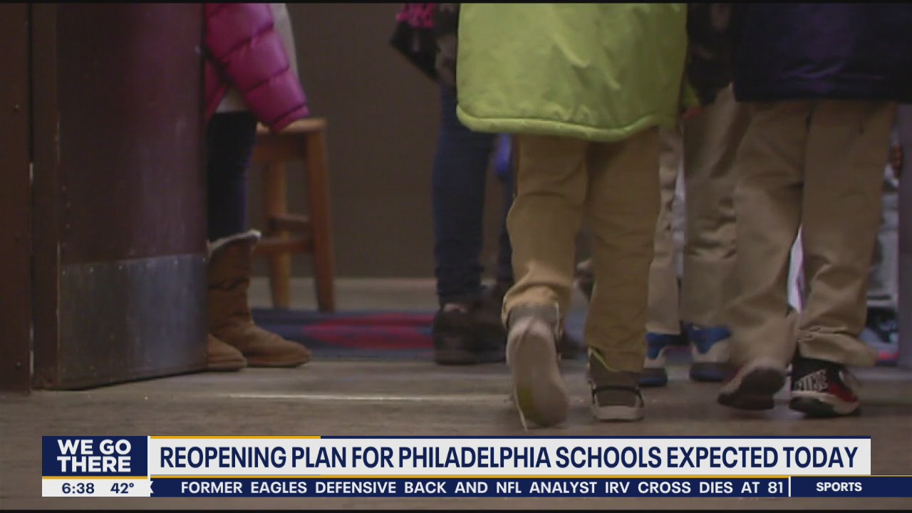 Reopening plan for Philadelphia Schools expected today