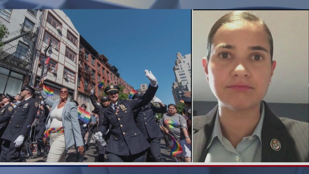 NYPD Sgt. Ana Arboleda of the Gay Officers Action League