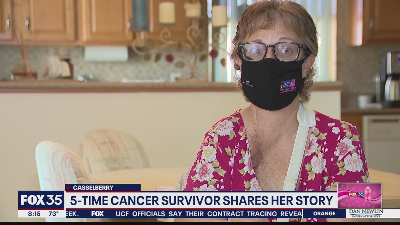 5-time cancer survivor shares her story