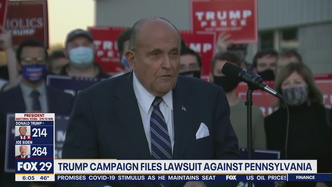 Protests expected as Trump campaign takes legal action against Pennsylvania