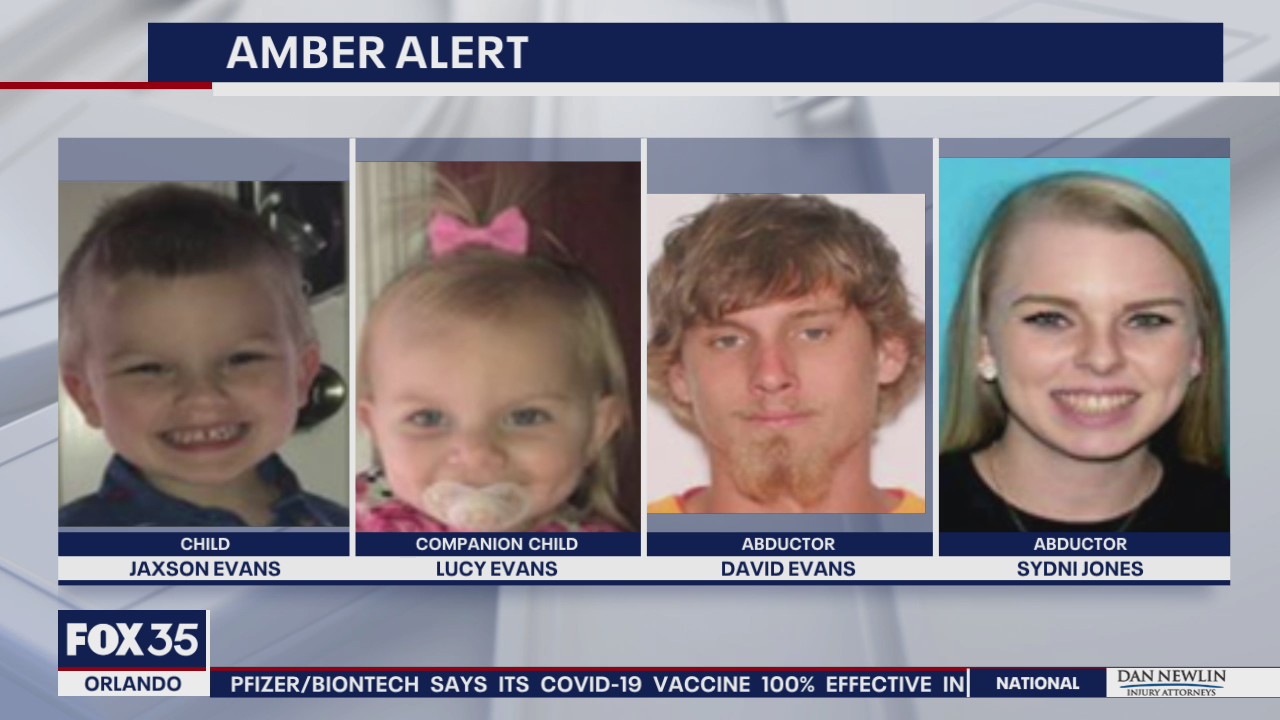 Florida Amber Alert issued for 2-year-old girl, 4-year-old boy