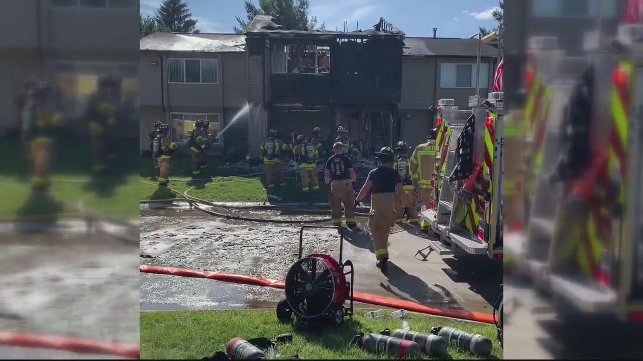 Couple loses everything in condo fire just 2 weeks from wedding