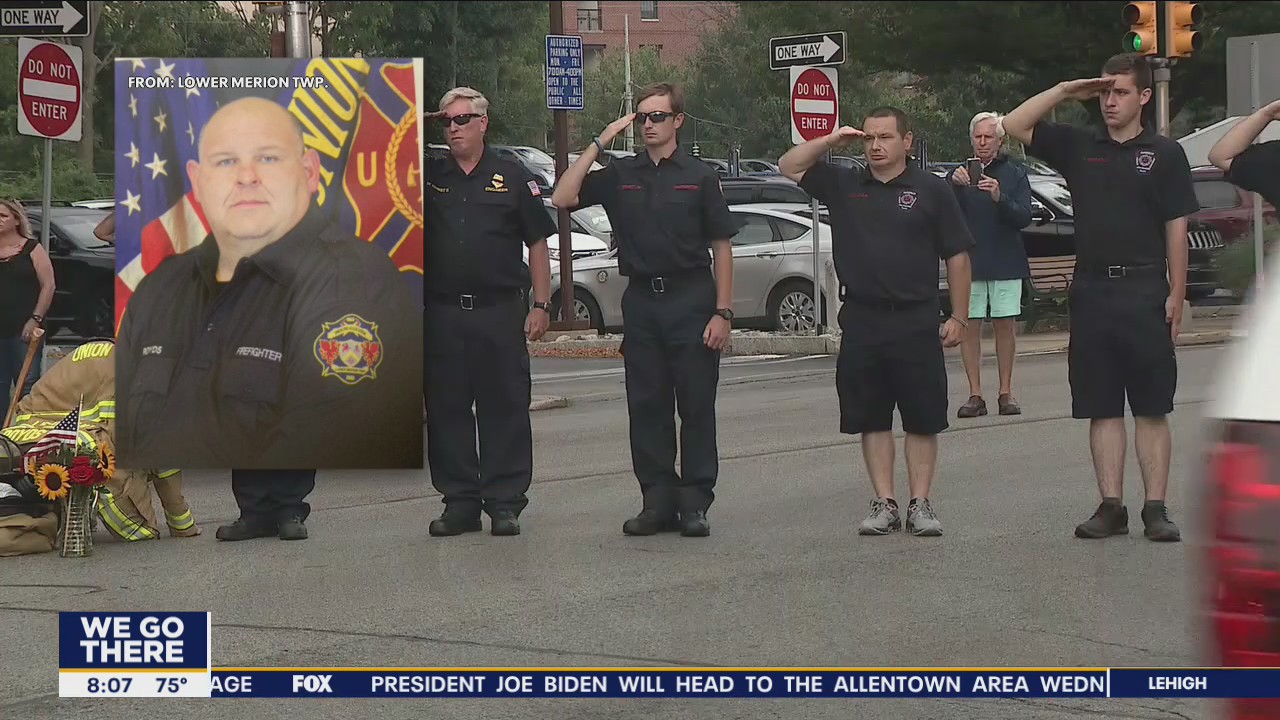 Colleagues remember Tom Royds, second Lower Merion firefighter killed in line of duty thing month