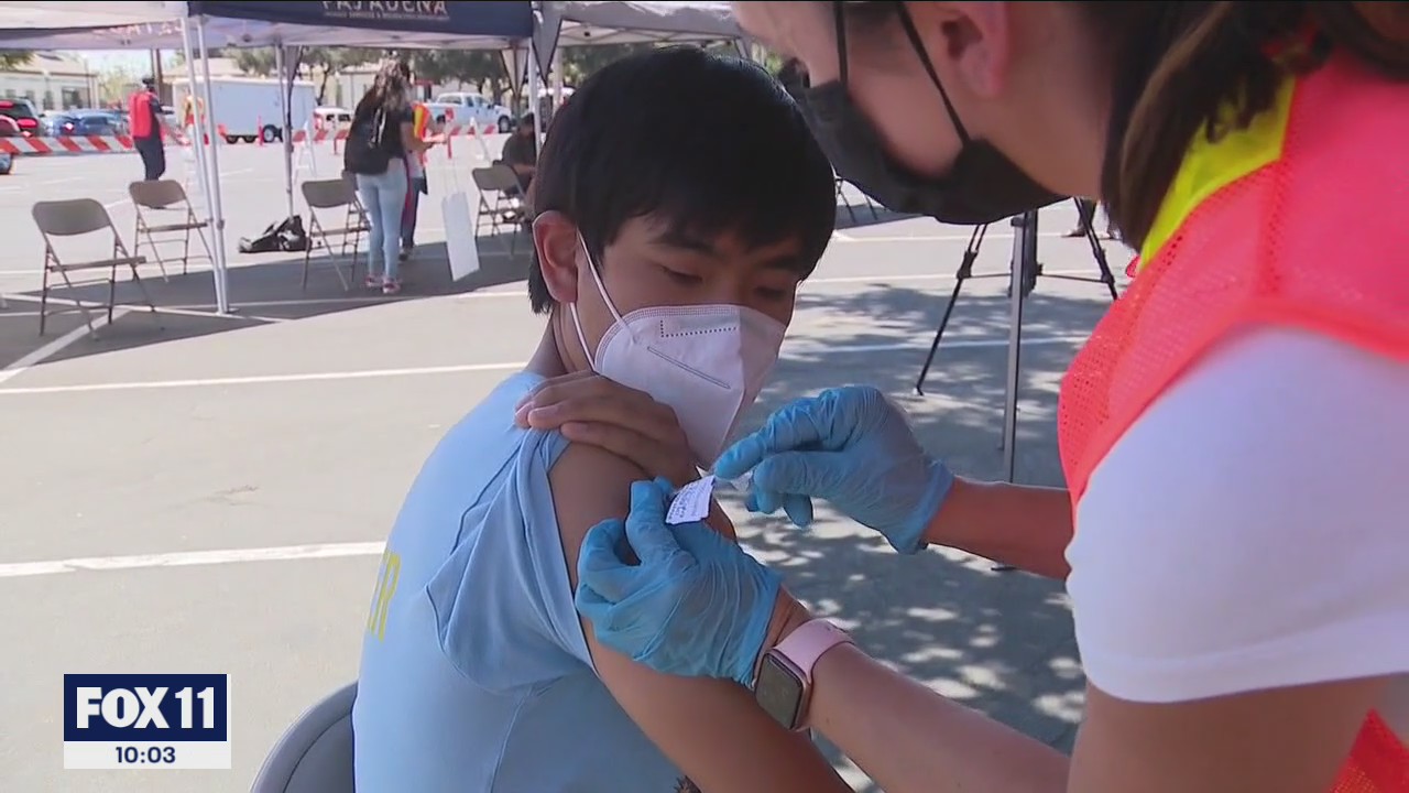 FDA to authorize Pfizer vaccine for those as young as 12 years old