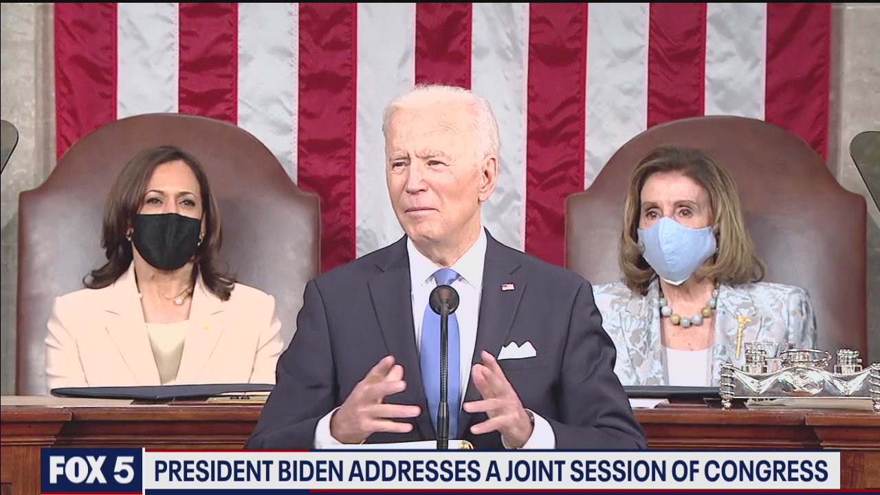 President Biden delivers first address to joint Congress
