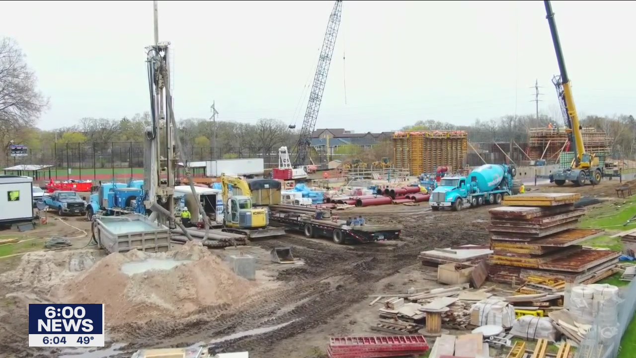 Robbinsdale sets off detonations to build new water treatment site