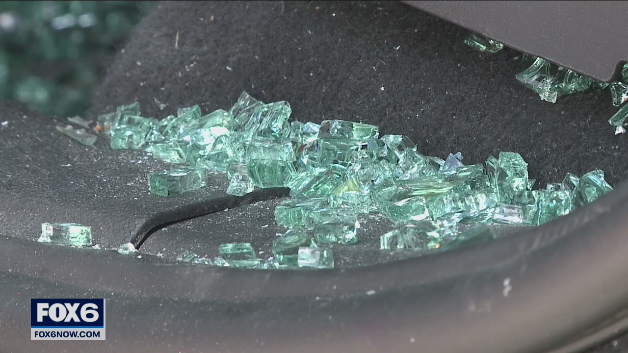 Some Milwaukee residents woke up to shattered car windows