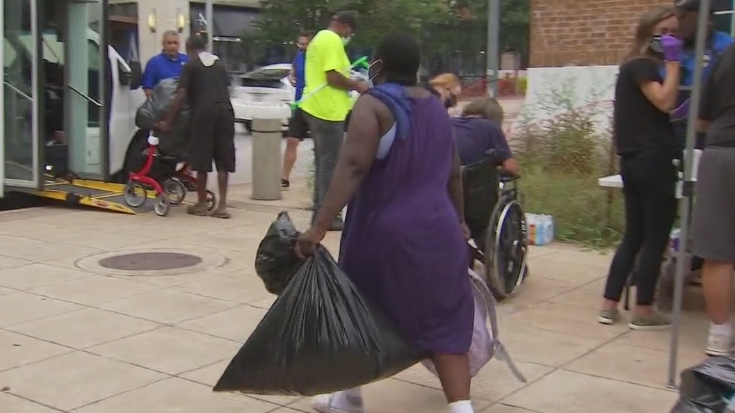 City works to relocate downtown homeless camp to Northbridge Shelter