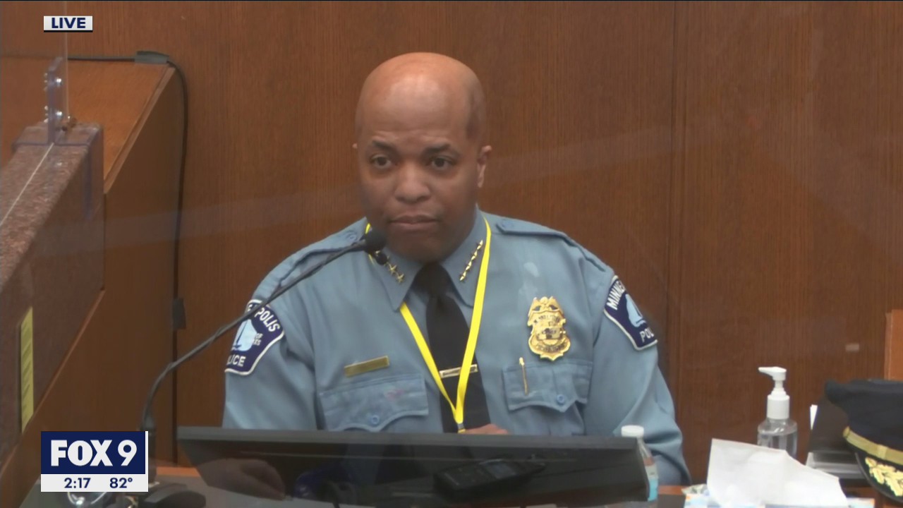 Chief Arradondo says tactics used by Derek Chauvin not part of department policy, ethics