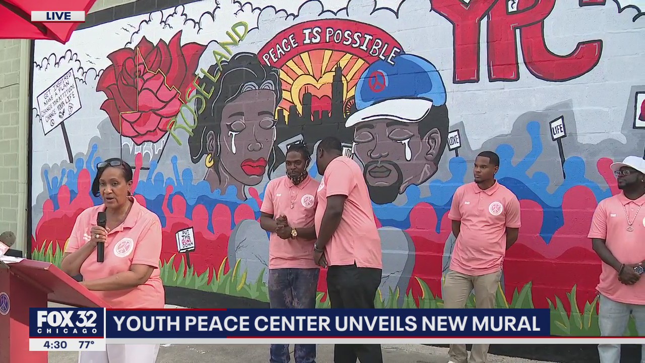 Youth Peace Center unveils new mural in Roseland