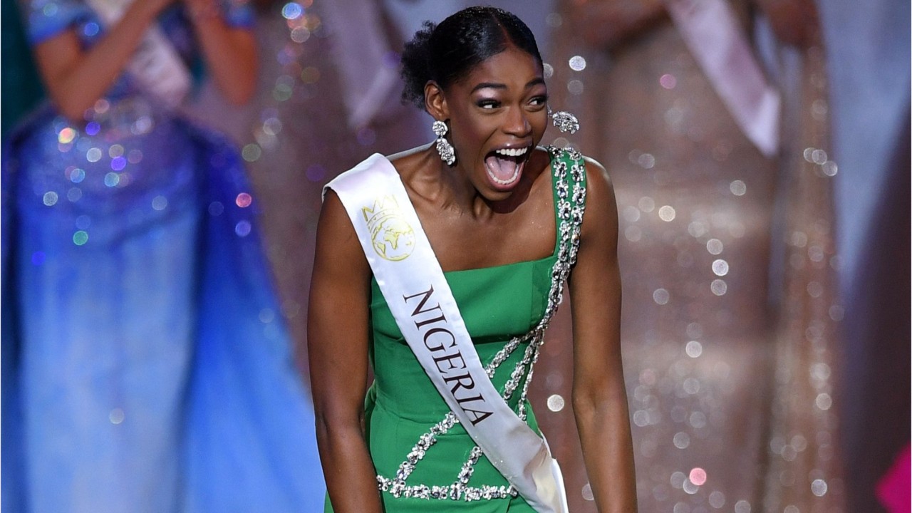 Miss Nigeria's reaction to losing Miss World crown goes viral