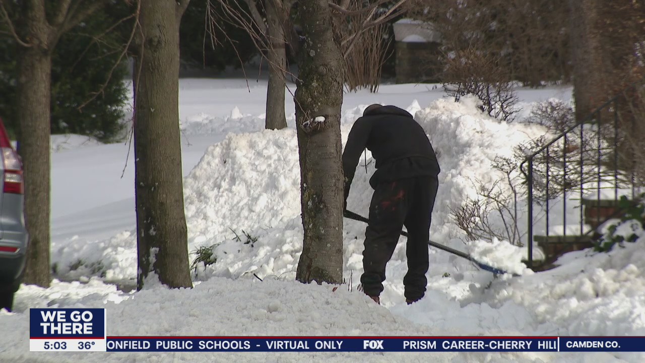 Cleanup underway across the region after nor'easter leaves wintry mess behind
