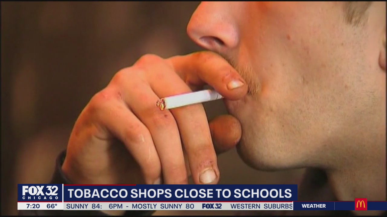 Study finds many US public schools within 1000 feet of a store that sells tobacco