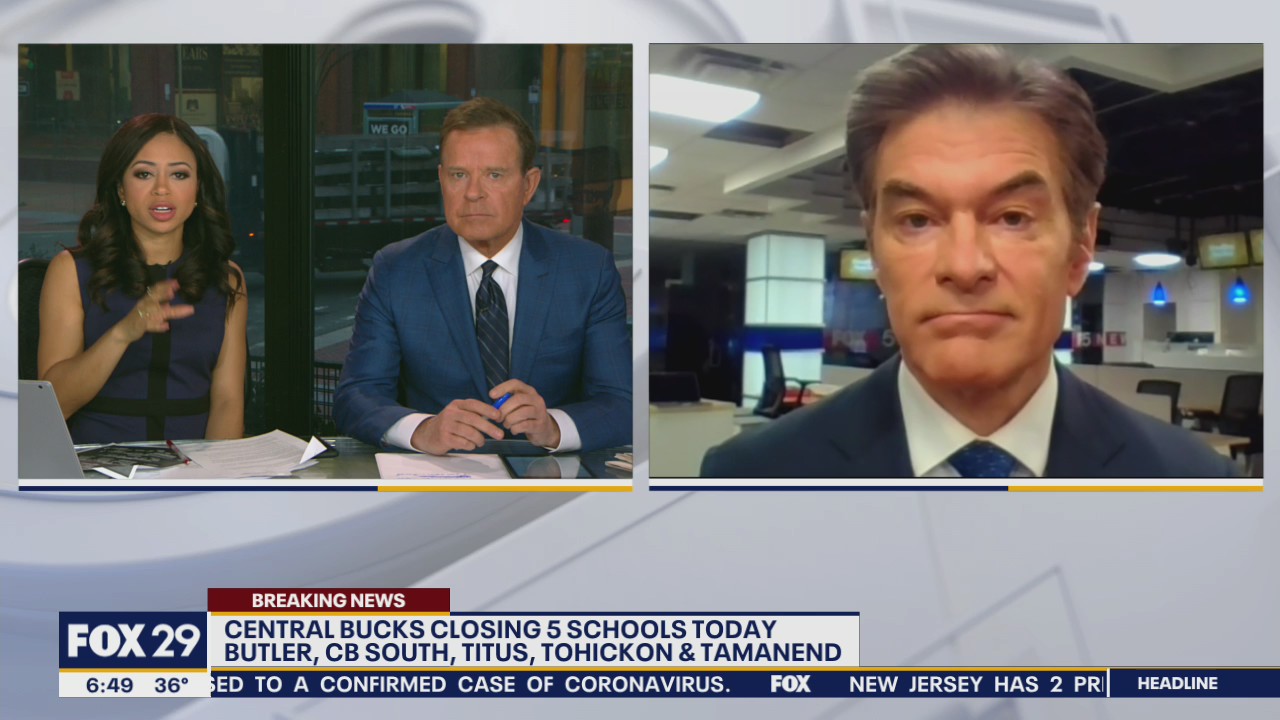 Dr. Oz on the spread of coronavirus
