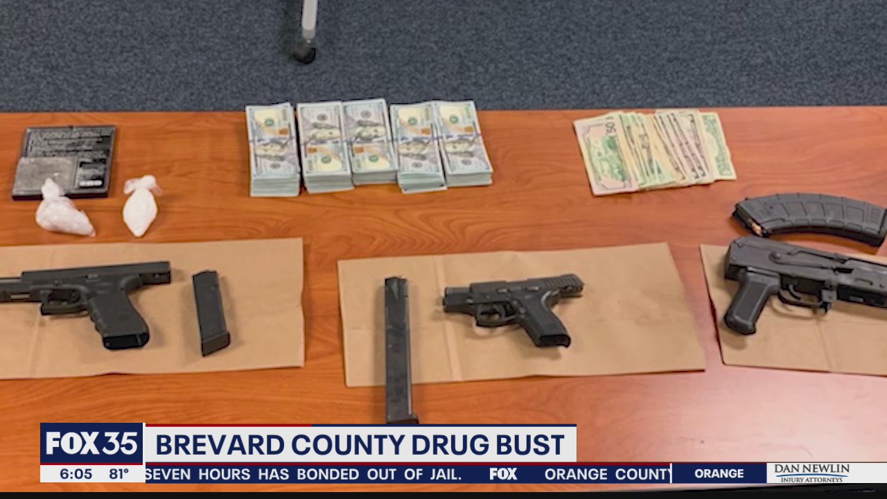 Massive drug bust in Brevard County