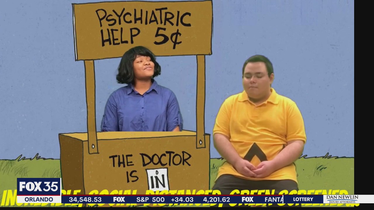 Central Florida high school students put on virtual musical of 'You're a Good Man Charlie Brown'