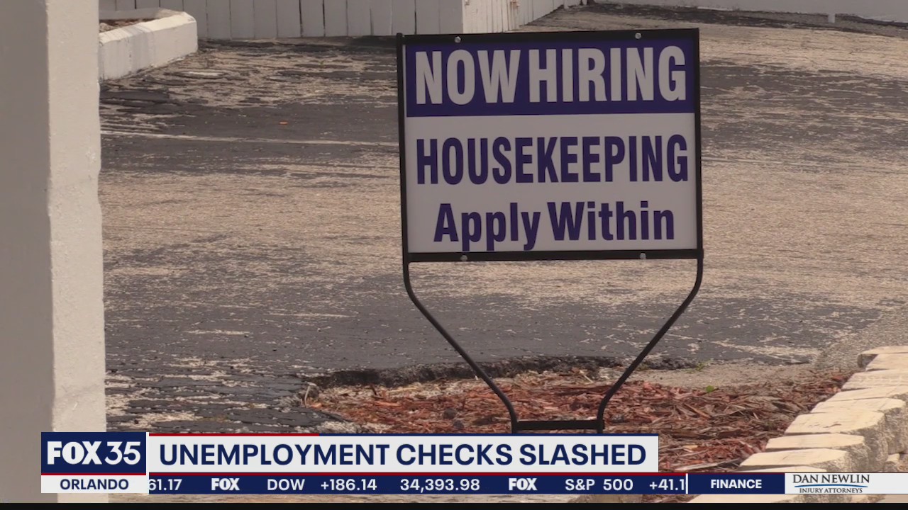 Florida to end $300 weekly federal unemployment payments