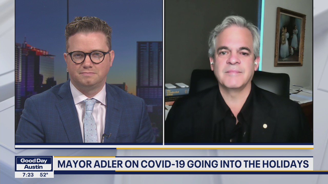 LIVE: Austin Mayor Steve Adler on Covid-19 concerns going into the holidays/election day