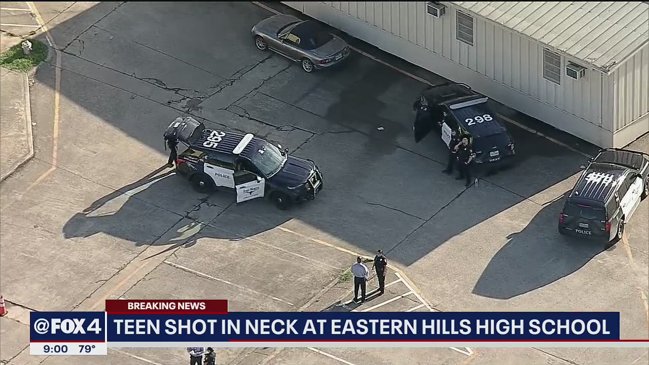 Teenage boy in critical condition after shooting at Fort Worth high school parking lot