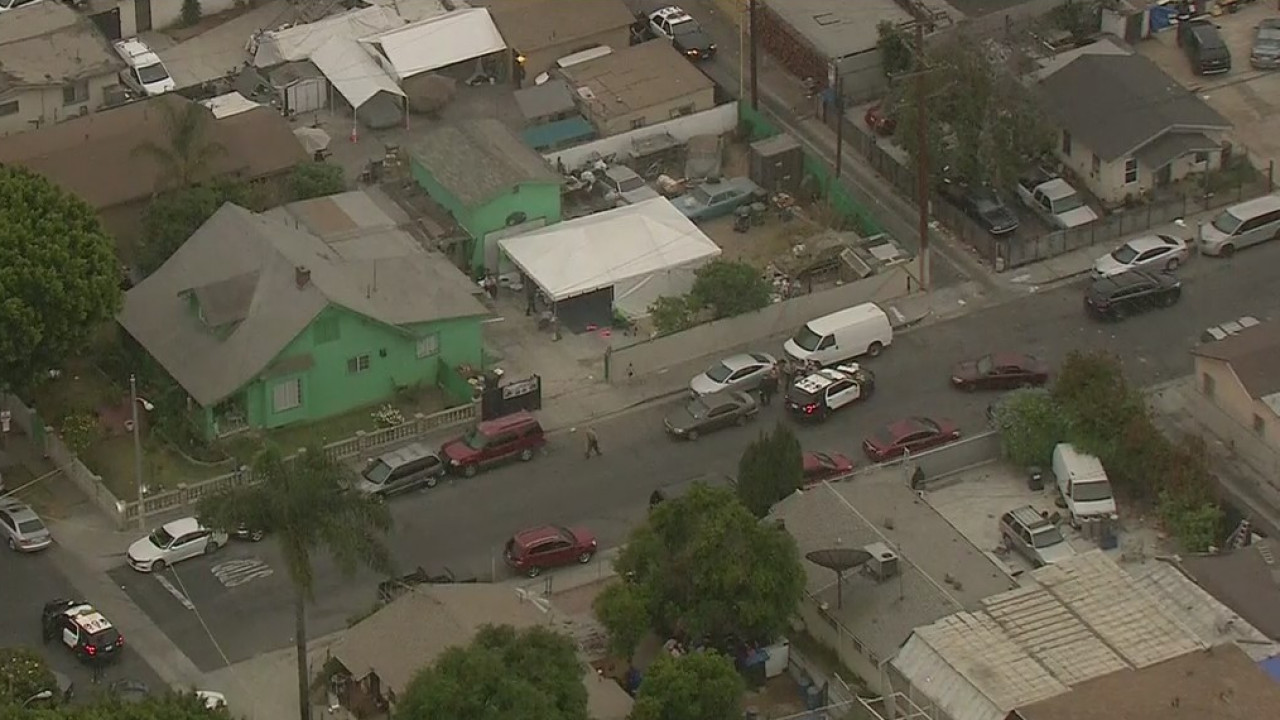 Homicide investigation underway in South Los Angeles