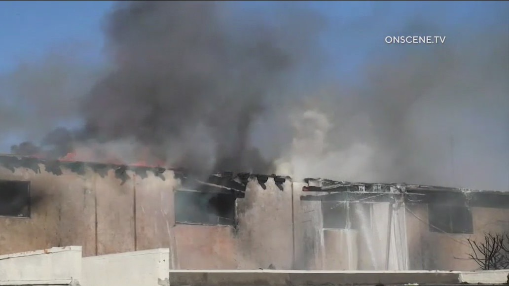 Residents displaced after Montebello apartment complex fire