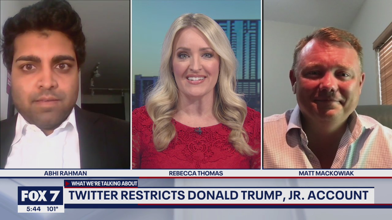 FOX 7 Discussion: Twitter restricts Donald Trump Jr's account