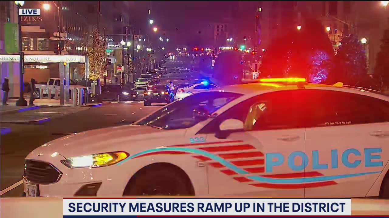 Security measures ramp up in the District ahead of inauguration