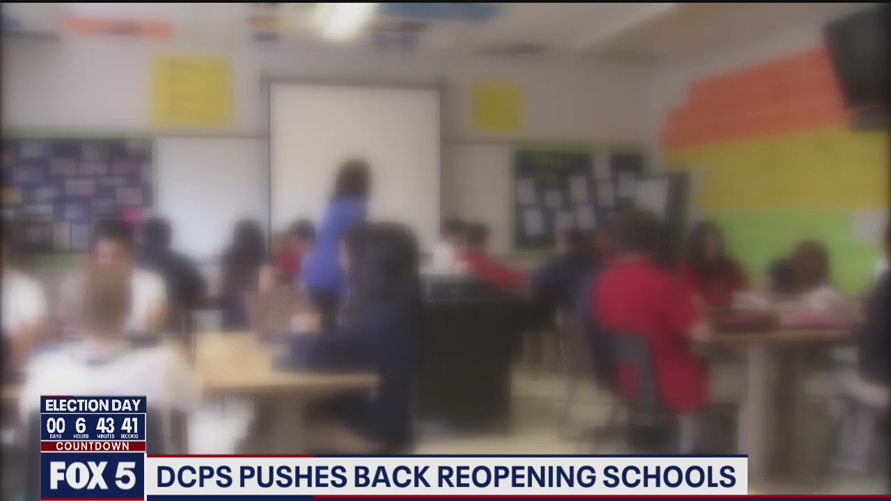 DCPS pushes back reopening schools