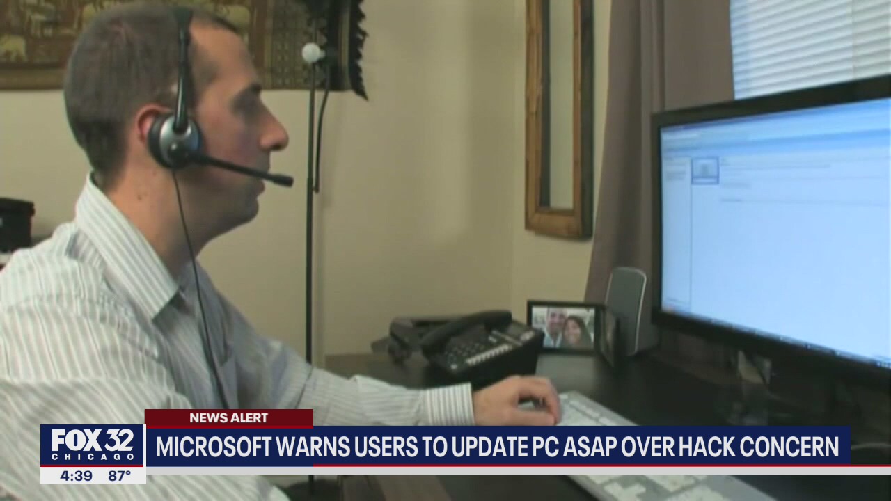 Microsoft warns users to update PC ASAP over hack concern