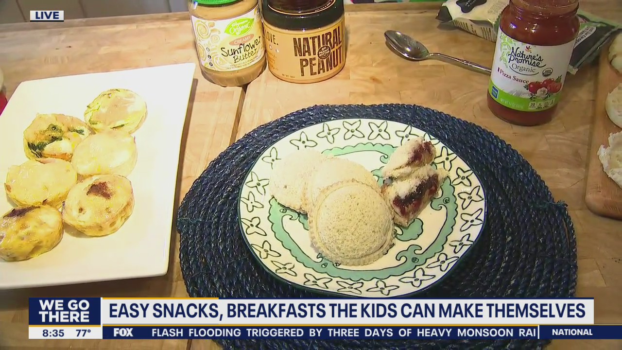 Easy snacks and breakfasts kids can make themselves