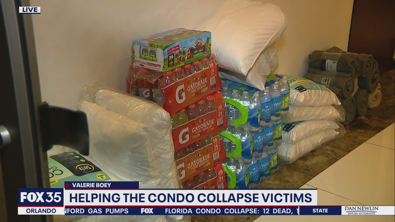Jewish Center in South Orlando receives donations for condo victims