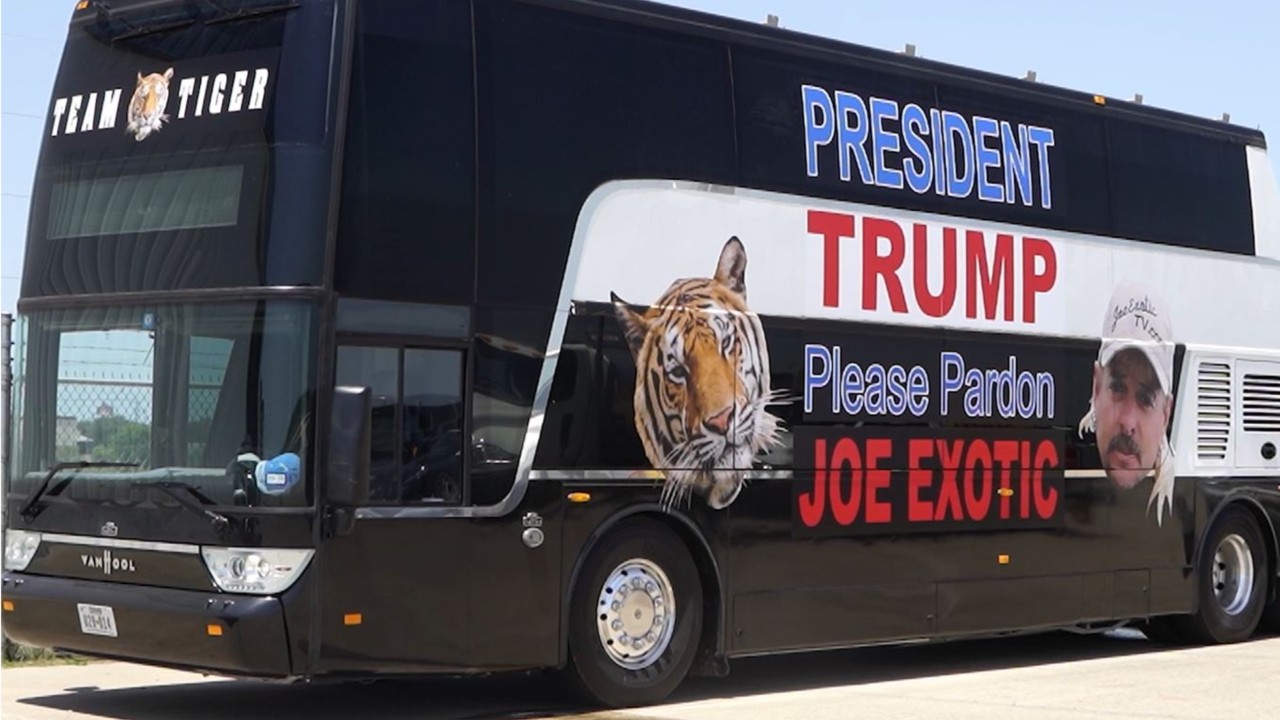'Joe Exotic' legal team seeks official pardon from Trump