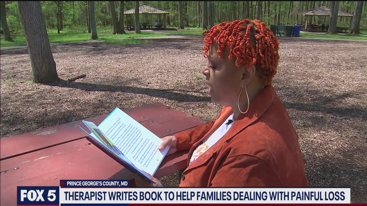 Prince Georges County therapist pens book to help young people cope with gun violence